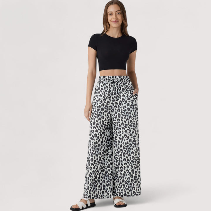 Frida™ | Tie-Dye-Hosen mit weitem Bein