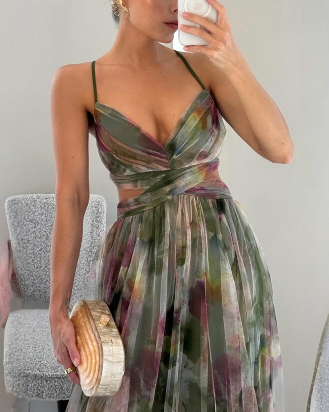 Giselle™ | Zauberhaftes Maxikleid mit Blumenprint