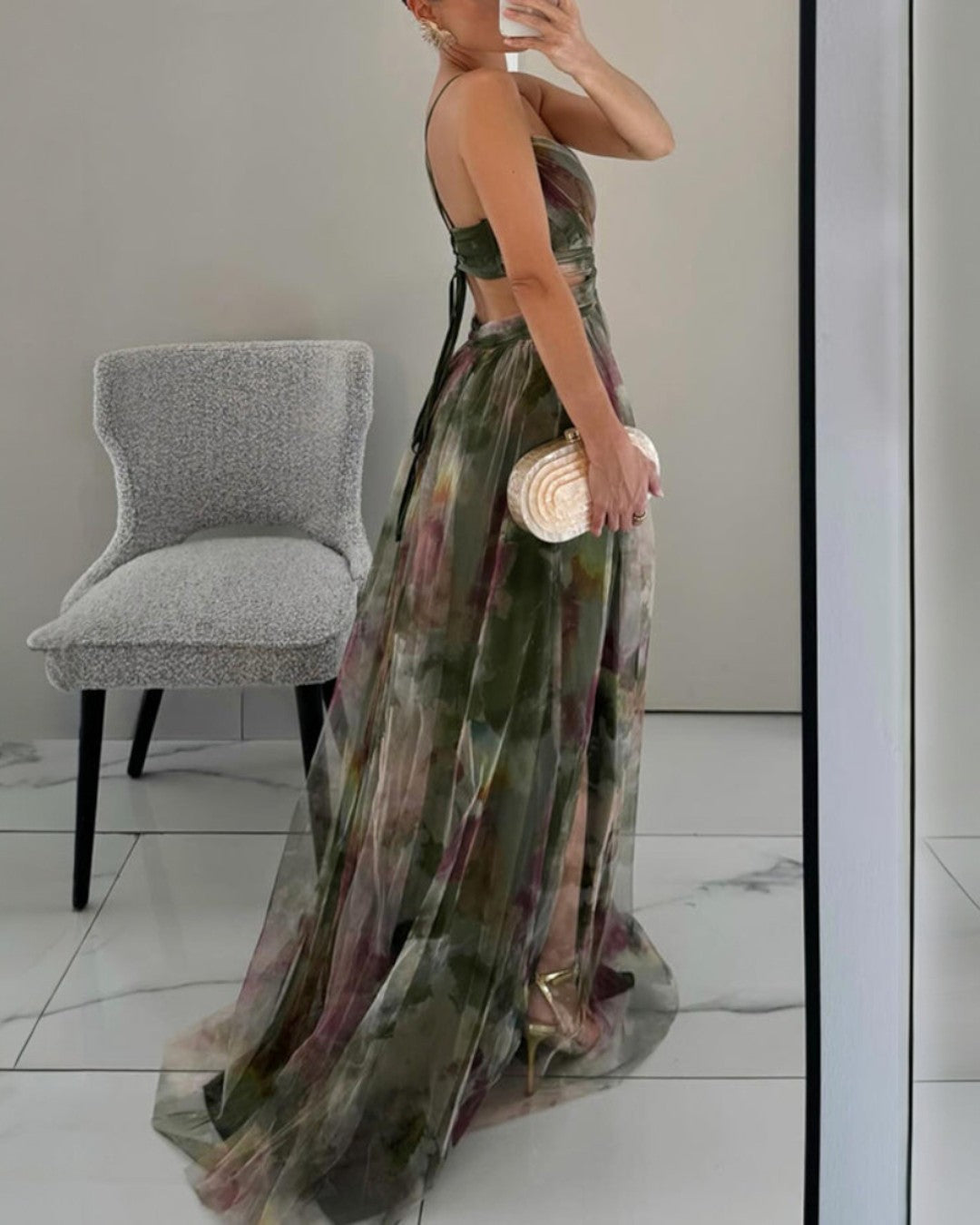 Giselle™ | Zauberhaftes Maxikleid mit Blumenprint