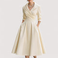 Lorenza™ | Midi-Satin-Kleid