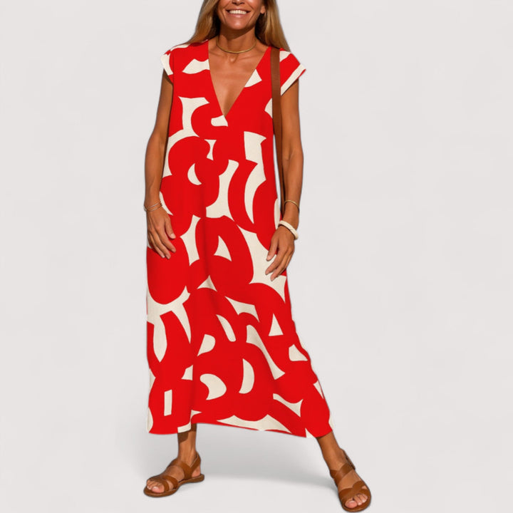 Valerie™ | V-strap Kleid