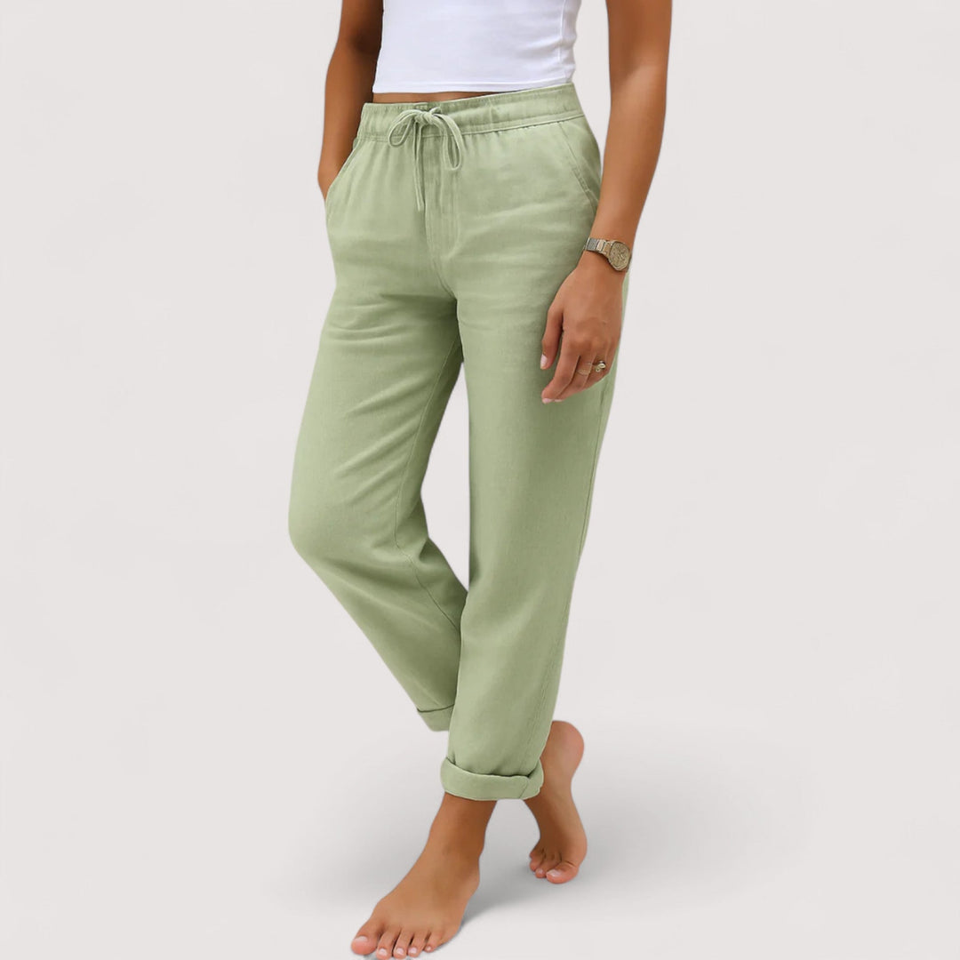 Monica™ | Lässige Leinenhosen