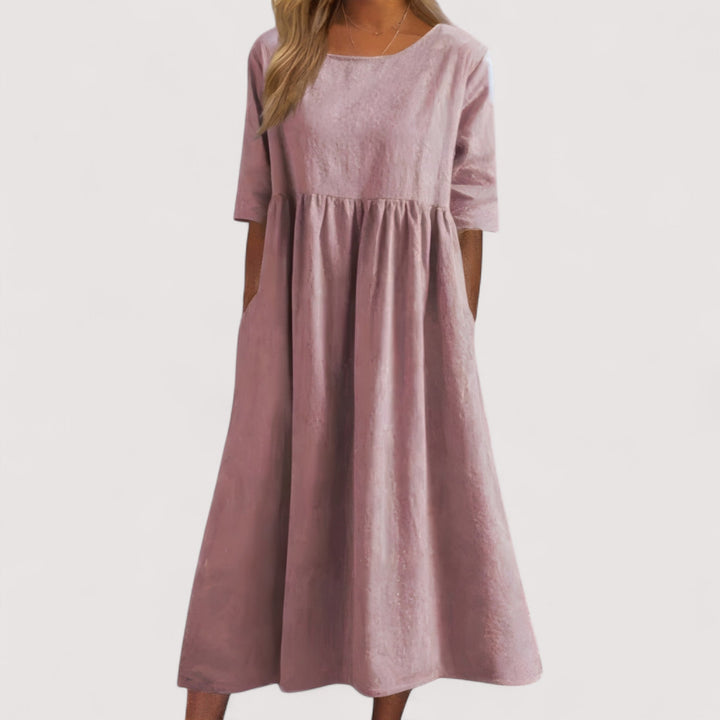 Selina™ | Lässiges Baumwollkleid