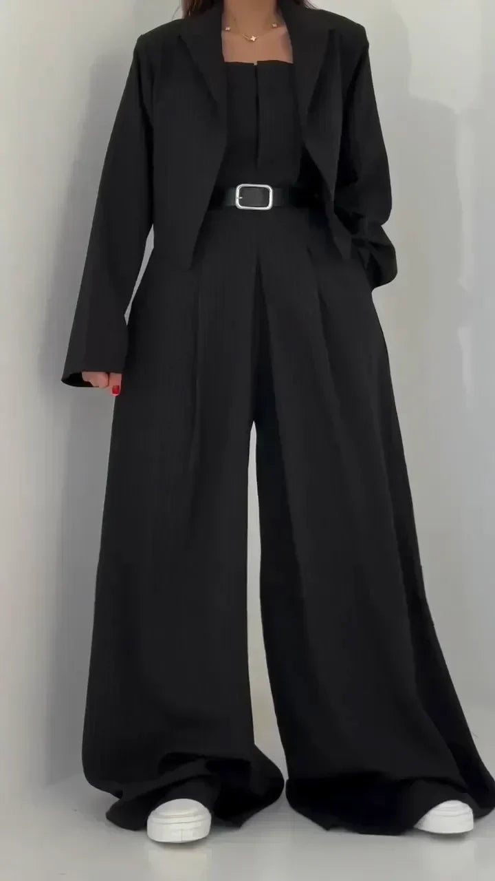 Eclat™ -Insieme da Donna Bustier + Jacke – Eleganter & Trendiger Stil
