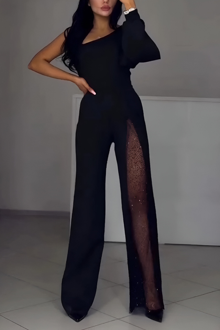 Ines™ | Moderne Jumpsuit mit weiten Hosen