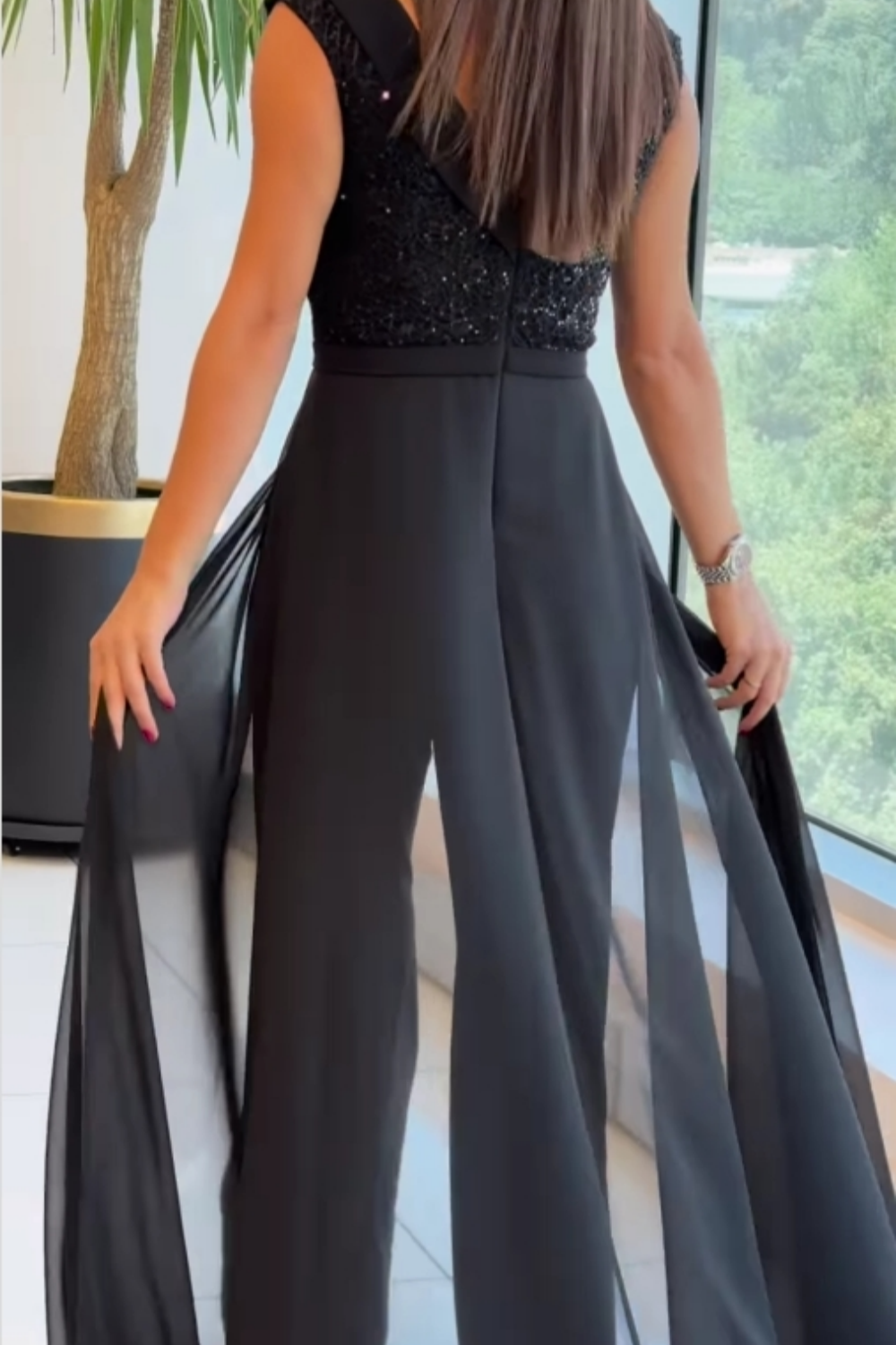 Louna™ | Eleganter ärmelloser Jumpsuit