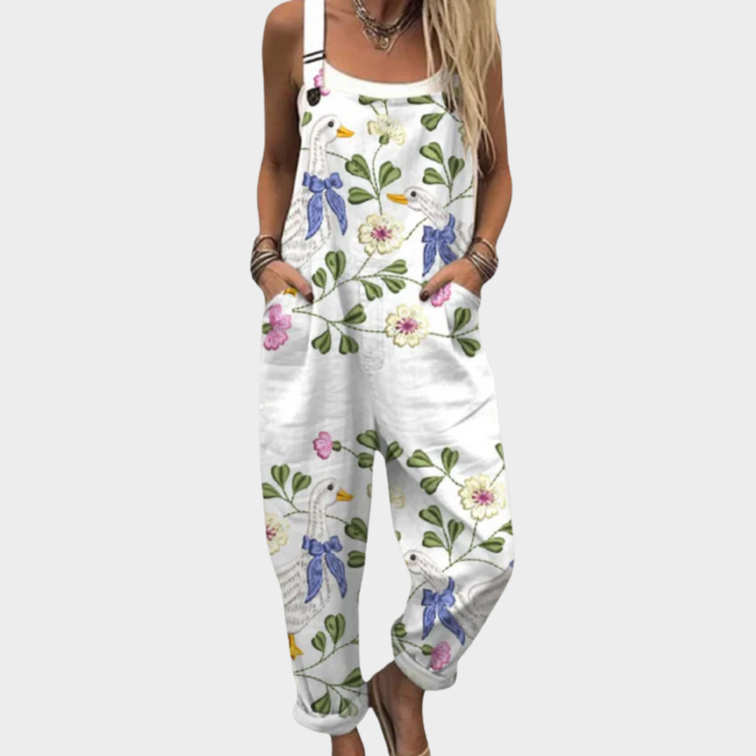 Bequeme Bedruckte Overall