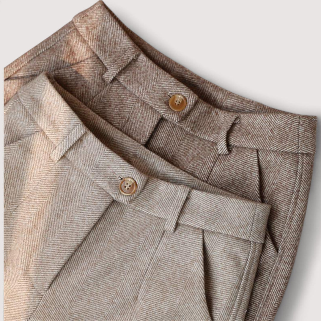 Helga™ | Hochtaillierte Slim-Fit-Hosen