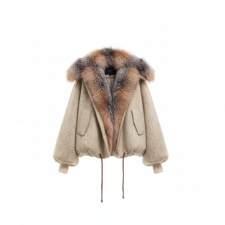 SABINE™ | KURZE STRICKJACKE AUS WOLLE