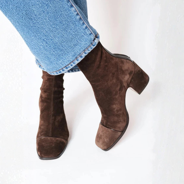 Sofia™ | Elegante und Bequeme Stiefeletten mit Absatz