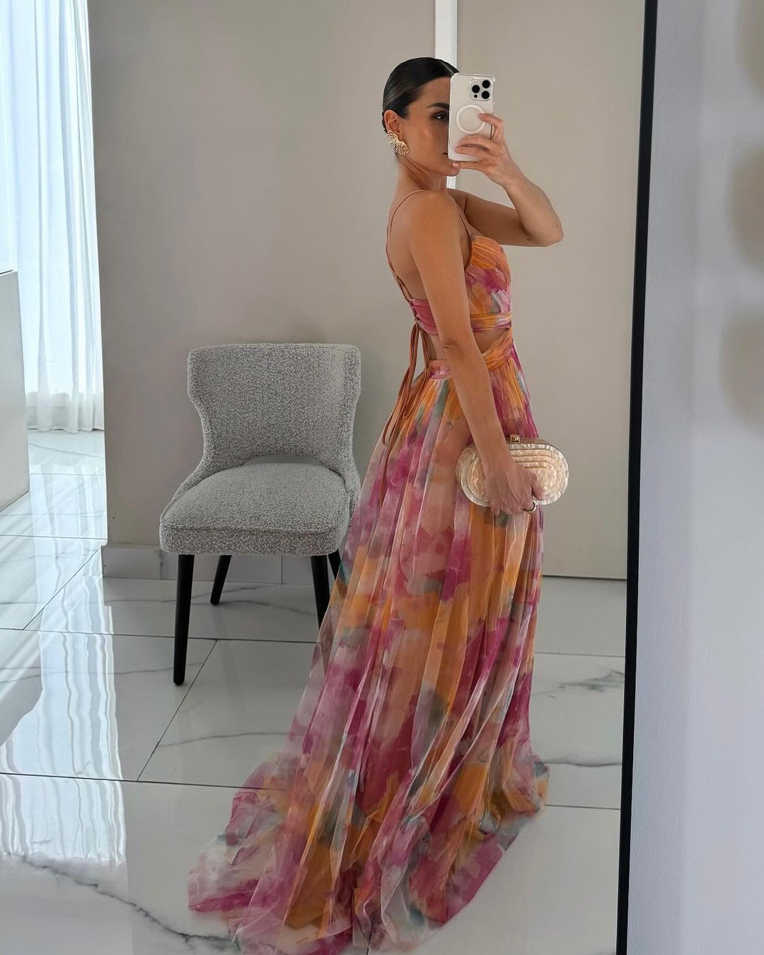 Giselle™ | Zauberhaftes Maxikleid mit Blumenprint