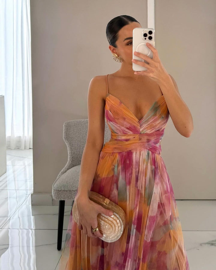 Giselle™ | Zauberhaftes Maxikleid mit Blumenprint