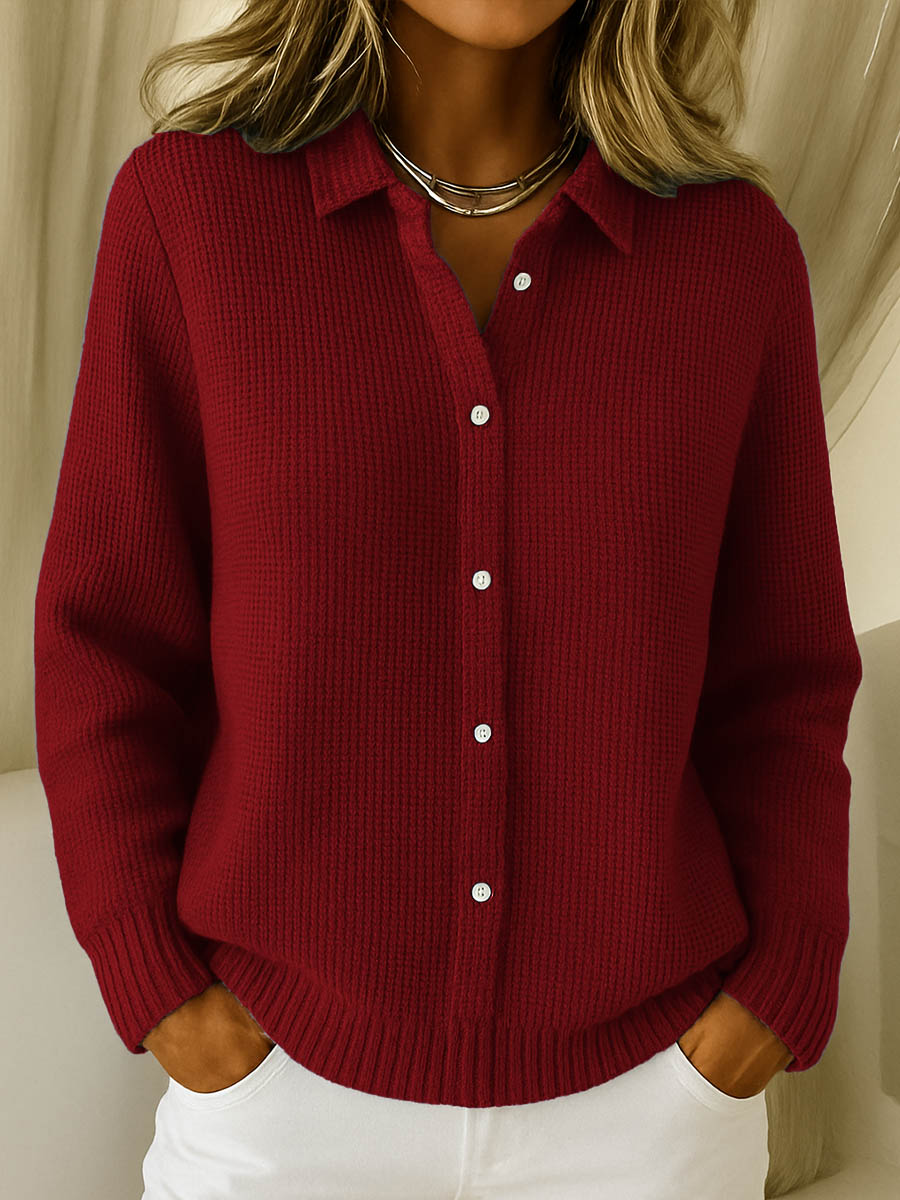 Maeve™ | Klassischer Strick-Cardigan mit Knöpfen