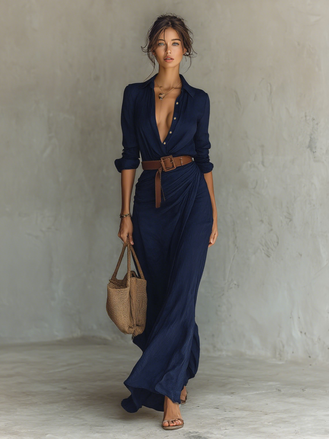 Victoria™ | Lässiges Maxikleid