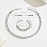 Julia™ | Set Halskette und elegantes Armband