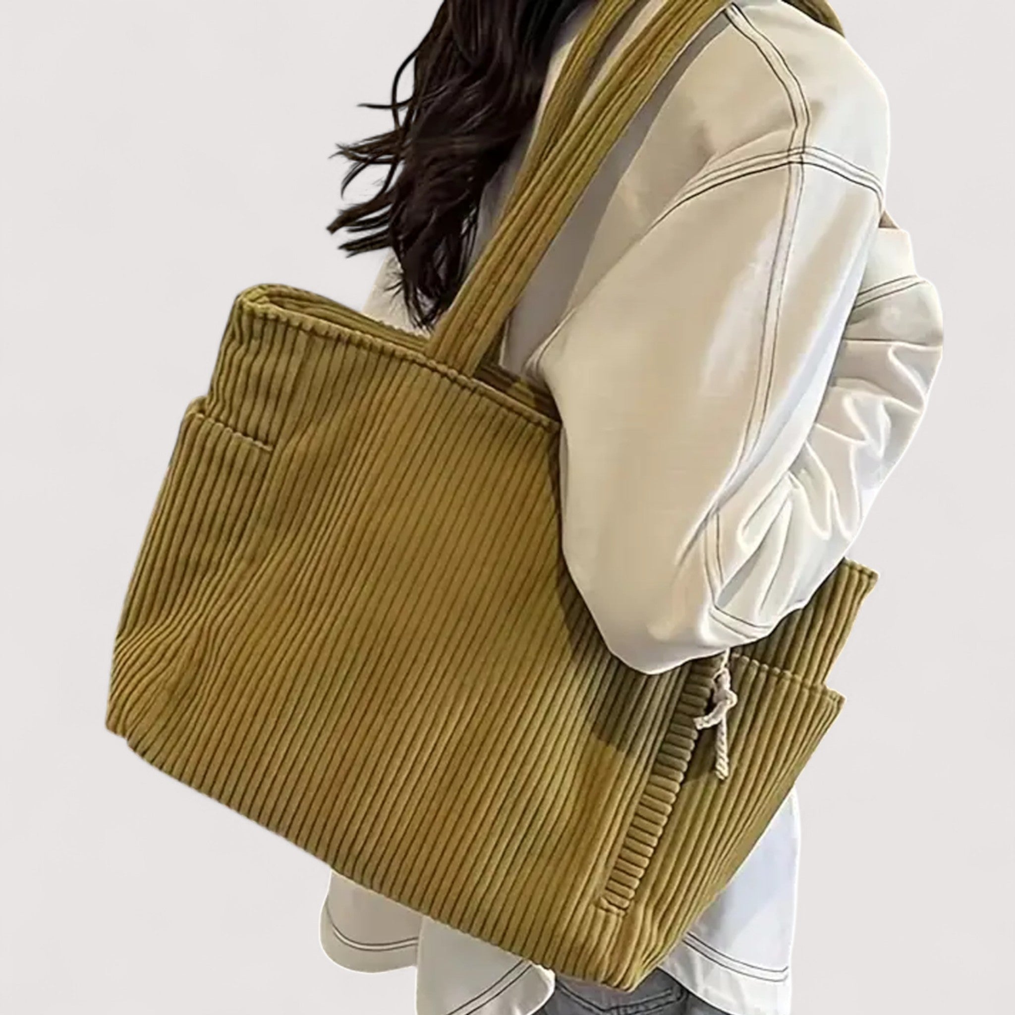 Ellinor™ | Gerippte Tragetasche