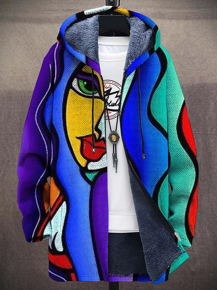 Alice™ | Unisex-Kapuzenjacke, inspiriert von luxuriöser Kunst