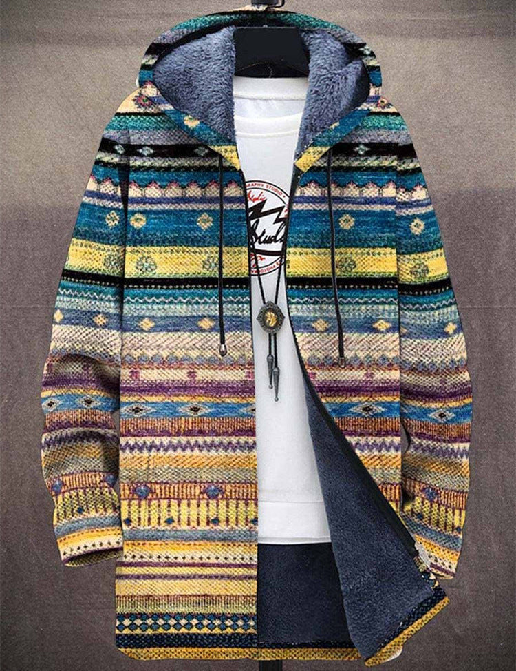 Alina™ | Unisex-Kapuzenjacke, inspiriert von luxuriöser Kunst
