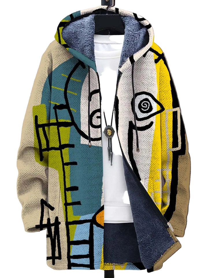 Blanca™ | Unisex-Kapuzenjacke, inspiriert von luxuriöser Kunst