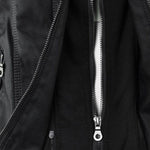 Laurina™ | Enganliegende Bikerjacke mit Kapuze