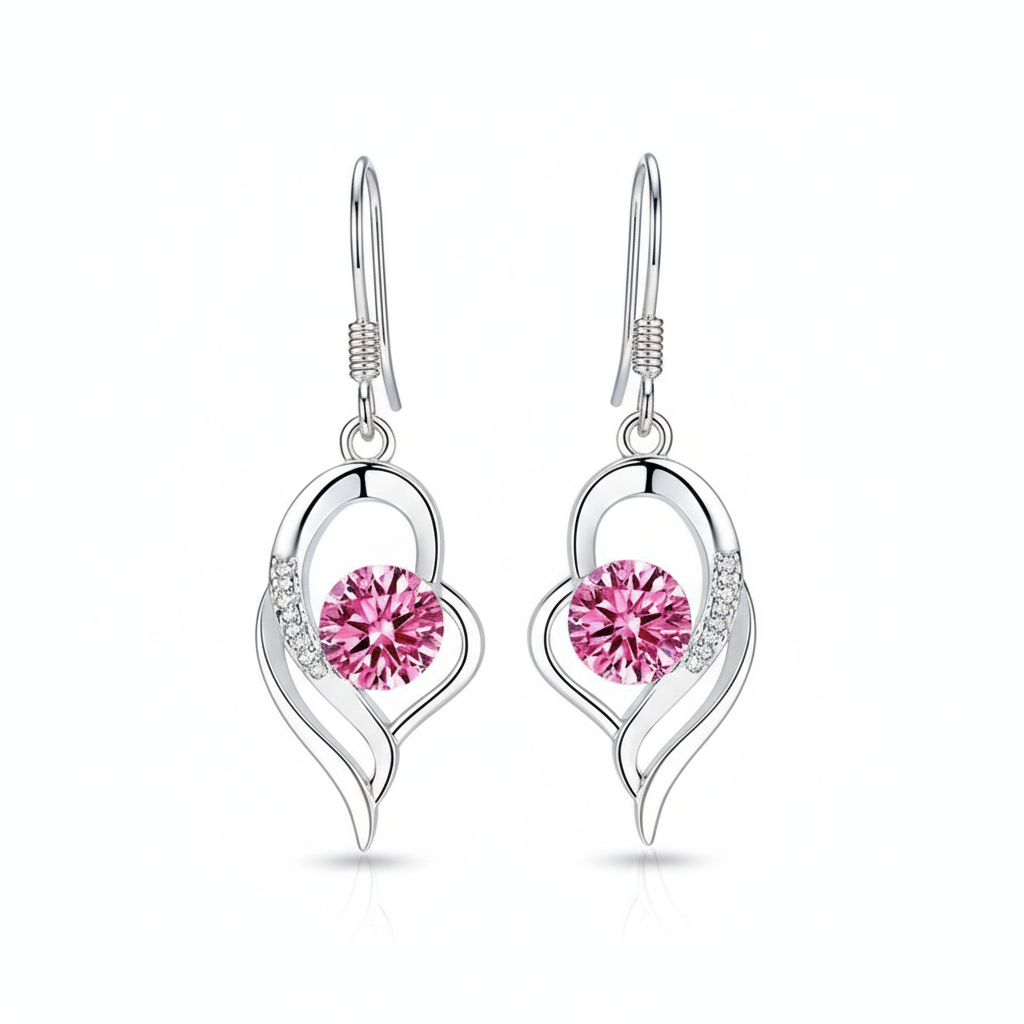 Eterna™ | Ohrringe Rosa - Gemeinsam gegen den Brustkrebs