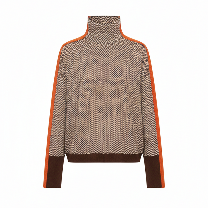 Gabriela™ | Pullover mit hohem Kragen