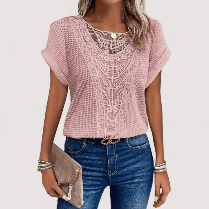 Yvonne™ | Elegante Bluse im Ibiza-Stil