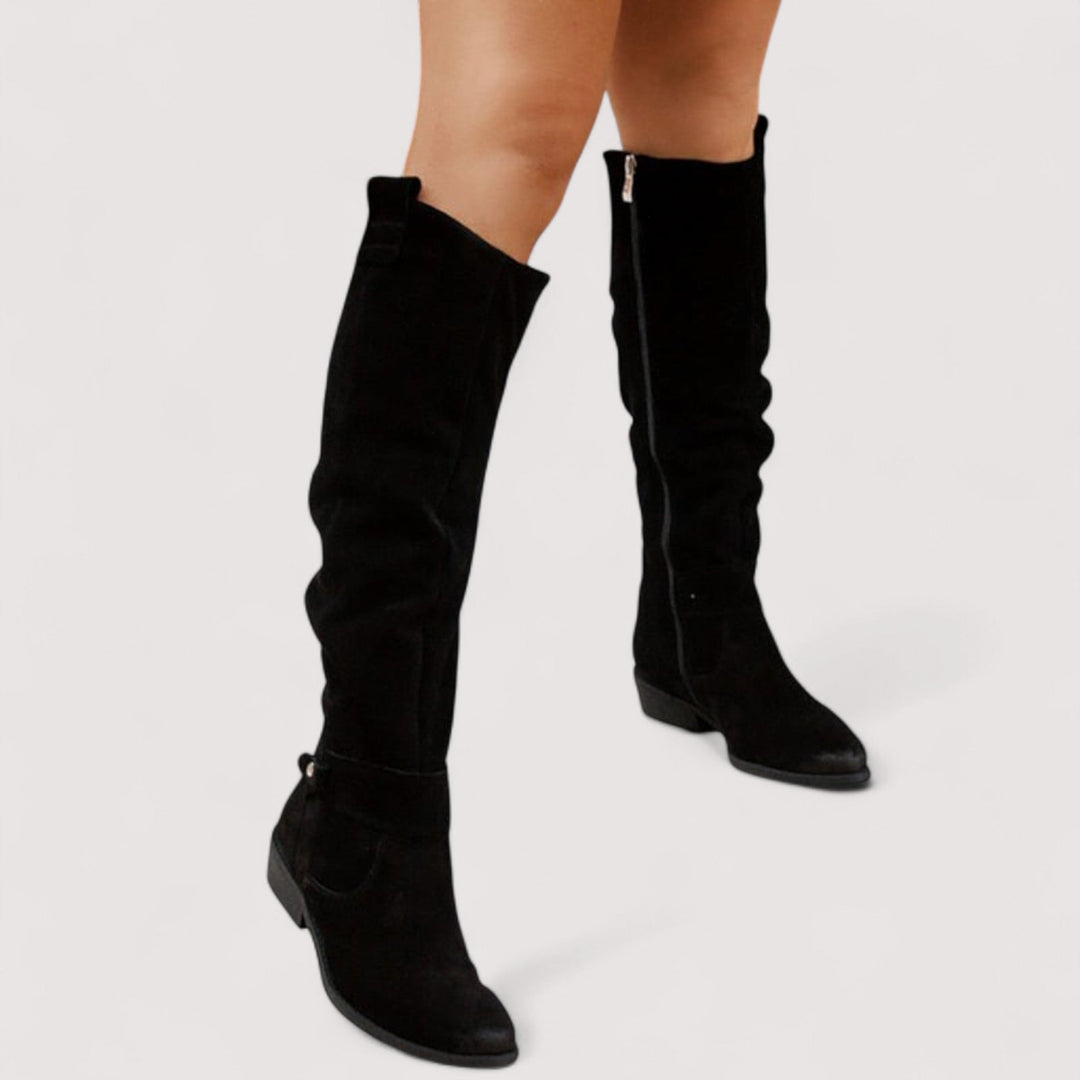 Teresa™ | Bequeme und warme Wildlederstiefel für Frauen