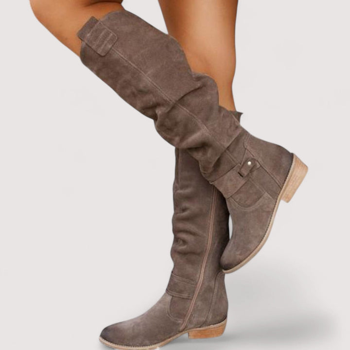 Teresa™ | Bequeme und warme Wildlederstiefel für Frauen