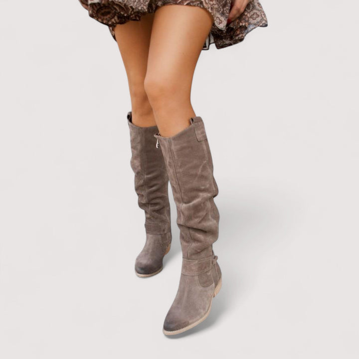 Teresa™ | Bequeme und warme Wildlederstiefel für Frauen