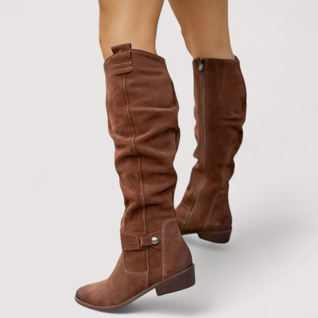 Teresa™ | Bequeme und warme Wildlederstiefel für Frauen