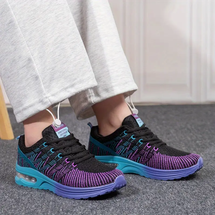 Hildaschritt Orthopädische Schuhe - Schwarz Lila