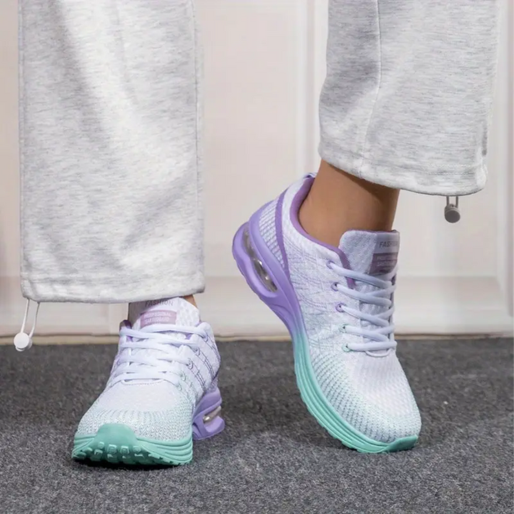 Hildaschritt Orthopädische Schuhe - Violett Türkis
