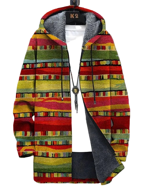 Ivo™ | Unisex-Kapuzenjacke, inspiriert von luxuriöser Kunst