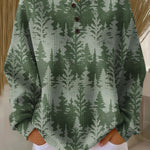 Ines™ | Klassisches Sweatshirt mit Baum-Motiv
