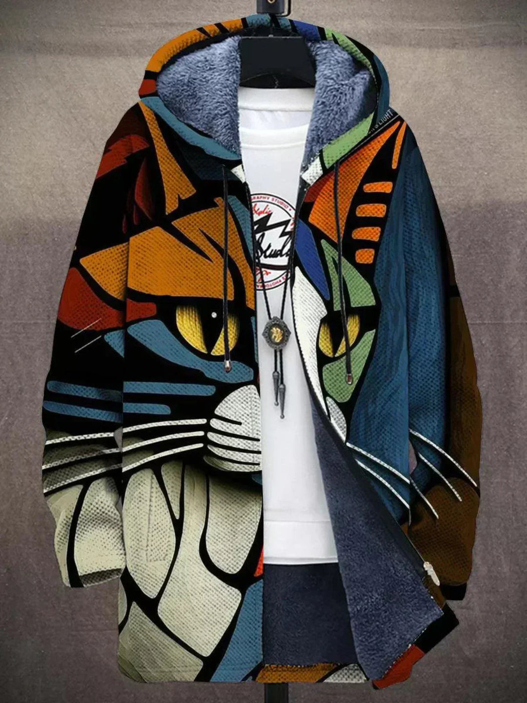 Julian™ | Unisex-Kapuzenjacke, inspiriert von luxuriöser Kunst