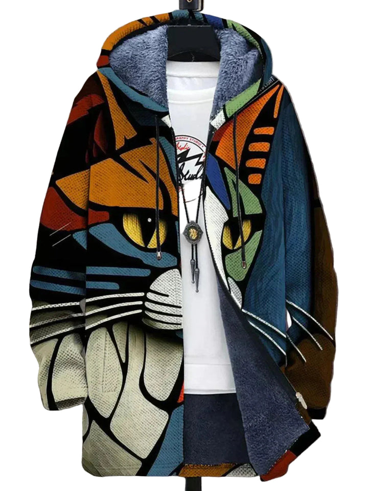 Julian™ | Unisex-Kapuzenjacke, inspiriert von luxuriöser Kunst
