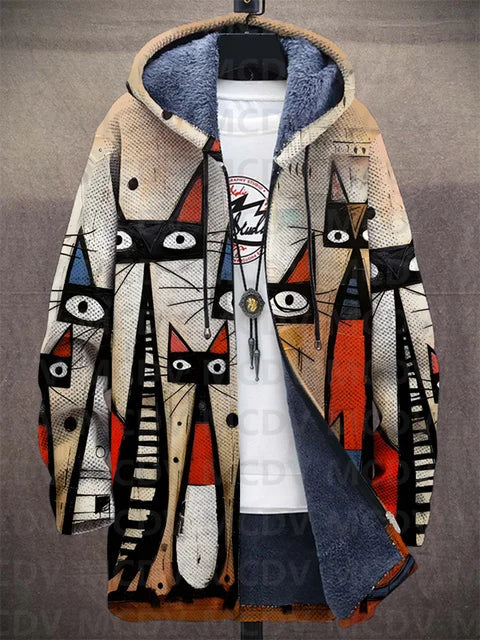 Lucas™ | Unisex-Kapuzenjacke, inspiriert von luxuriöser Kunst