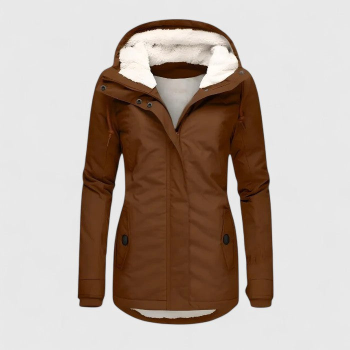 Nella™ | Wasserdichte Winterjacke mit Kapuze