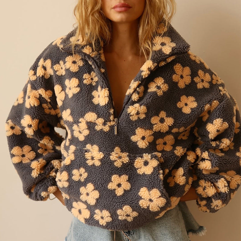 Iris™ | Fleece-Pullover Bloom