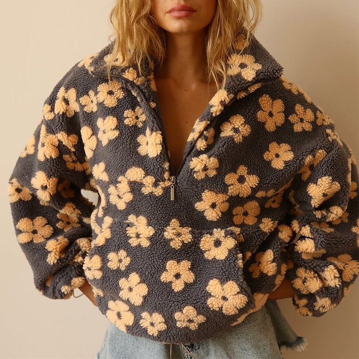 Iris™ | Fleece-Pullover Bloom