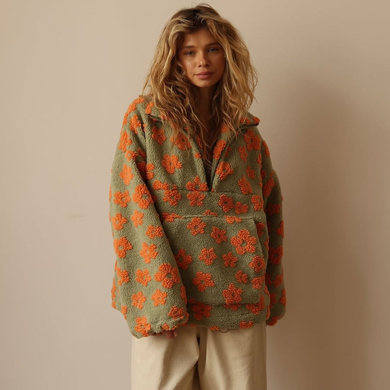 Iris™ | Fleece-Pullover Bloom