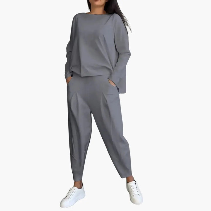 Thea | Zweiteiliges Set mit Rundhals