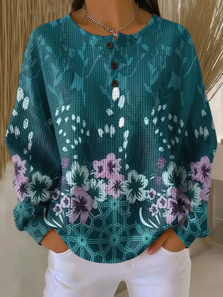 Nora™ | Pullover mit Blumenmuster