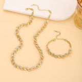 Julia™ | Set Halskette und elegantes Armband
