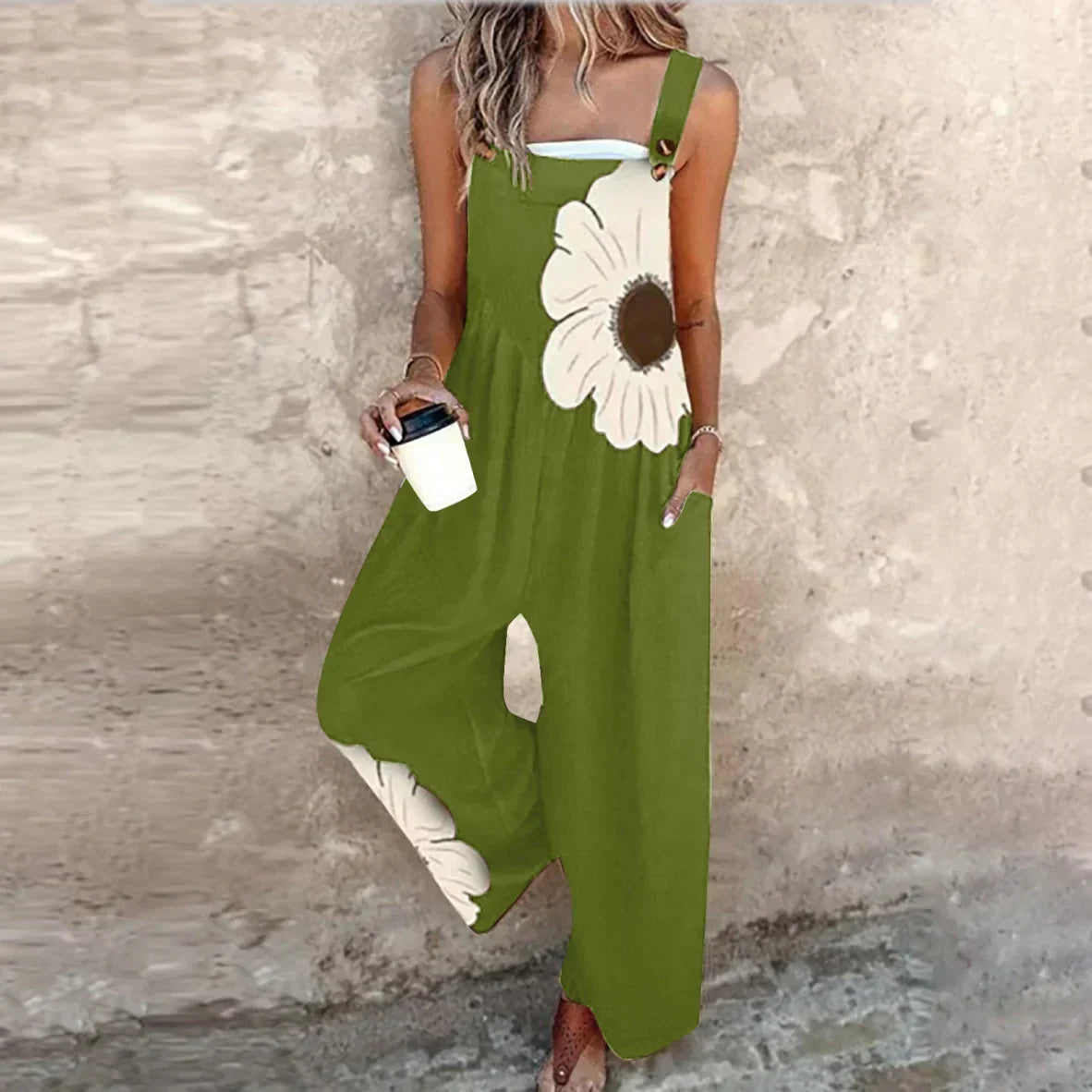 Bequeme Bedruckte Overall