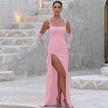 Celine™ | Elegantes Formelles Langkleid mit Offenem Rücken
