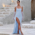 Celine™ | Elegantes Formelles Langkleid mit Offenem Rücken