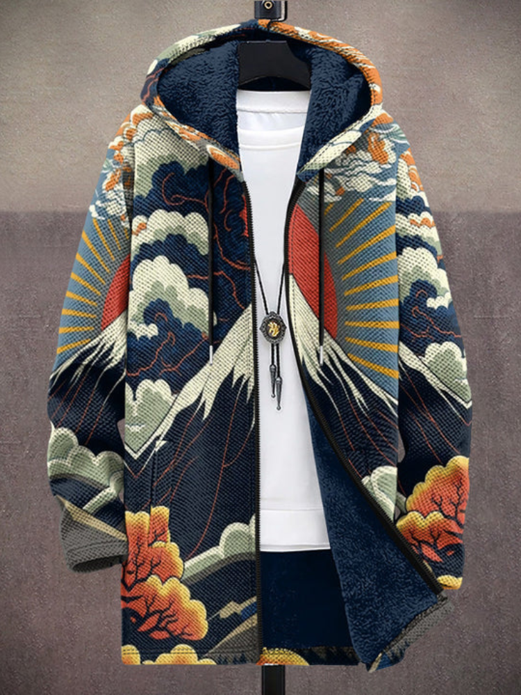 Keyla™ | Unisex-Kapuzenjacke, inspiriert von luxuriöser Kunst