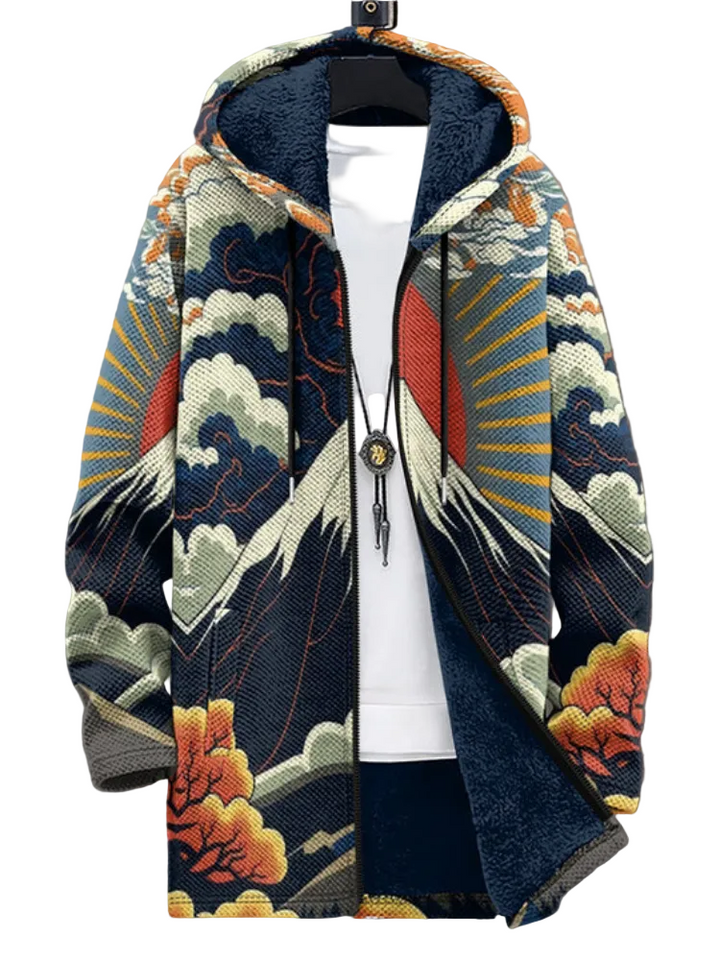 Keyla™ | Unisex-Kapuzenjacke, inspiriert von luxuriöser Kunst